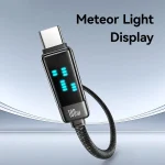 USAMS SJ744 100W USB-C / Type-C to USB-C / Type-C Zinc Alloy Fast Data Cable, Length: 1.2m, SJ744USB01, SJ744USB02 - Image 2