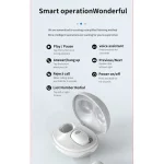 Calante T2S 5D Sound Effect Bluetooth 5.0 Wireless Bluetooth Earphone with Magnetic Charging Box, Support Call & Siri - Image 8