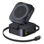Baseus OS PicoGo Qi2 67W 2 in 1 Magnetic Wireless Charger with 1m Type-C to Type-C Elbow Data Cable