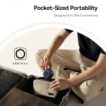 Baseus OS PicoGo Qi2 67W 2 in 1 Magnetic Wireless Charger with 1m Type-C to Type-C Elbow Data Cable - Image 9