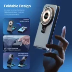 DUZZONA W22 15W 3 in 1 Foldable Magnetic Wireless Charging Stand, W22 - Image 5