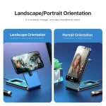 DUZZONA W22 15W 3 in 1 Foldable Magnetic Wireless Charging Stand, W22 - Image 8