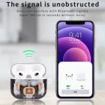 Mechanical Structure Earbuds Box Protective Case, For AirPods 4 - Image 4