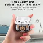 Mechanical Structure Earbuds Box Protective Case, For AirPods 4 - Image 6
