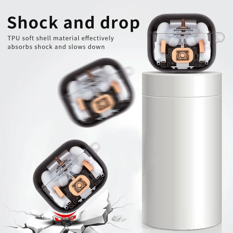 EDA007281101A_7.webp Mechanical Structure Earbuds Box Protective Case, For AirPods 4 - Image 8