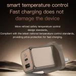 TOTUDESIGN HC-9 30W USB-A to Type-C GaN Fast Charger, EU Plug with Type-C to Type-C Cable, EU Plug with Type-C to 8 Pin Cable, UK Plug with Type-C to Type-C Cable, UK Plug with Type-C to 8 Pin Cable - Image 5