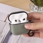 Nylon Waterproof Wireless Earphone Case with Hook, For AirPods 4 - Image 5