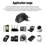 HYT-0500500EW 5V 1A USB Port Power Adapter, 5V 1A, EU Plug - Image 5