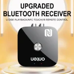 ONTEN BT103 NFC Desktop Bluetooth 5.3 Audio Receiver Adapter, BT103 - Image 7