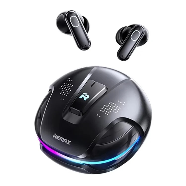 REMAX GameBuds G9 ANC Noise Reduction Gaming Wireless Bluetooth Earphones, Gamebuds G9 Black, Gamebuds G9 Silver