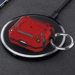 TPU Hybrid PC Shockproof Earphones Case with Hook, For AirPods 4 - Image 6