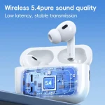 REMAX CozyBuds W30N LED Dual Noise Reduction Bluetooth 5.4 Earphones - Image 4