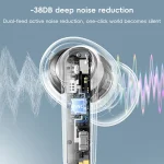 REMAX CozyPods W7N Pro ANC+ENC Dual Noise Reduction Bluetooth 5.4 Earphones - Image 5