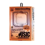 REMAX CozyBuds W37 ENC Noise Reduction Touch Wireless Bluetooth Earphone - Image 2