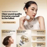 REMAX W39 Stereo Digital Display Wireless Bluetooth Earphone - Image 4