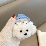 Cute Plush Puppy Bluetooth Earphone Protective Case, For AirPods Pro 2, For AirPods 3, For AirPods Pro - Image 4