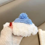Cute Plush Puppy Bluetooth Earphone Protective Case, For AirPods Pro 2, For AirPods 3, For AirPods Pro - Image 5