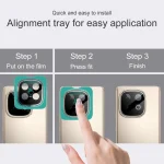 imak Black Version HD Glass Rear Camera Lens Film, Self-positioning Version, For vivo iQOO Z10 Turbo 5G, For vivo X200s, For vivo X200 Ultra, For vivo Y300, For vivo iQOO 13 5G, For vivo X200... - Image 8