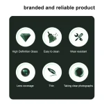 imak Black Version HD Glass Rear Camera Lens Film, Self-positioning Version, For Xiaomi 15 Pro, For Xiaomi 15, For Xiaomi Mix Fold 4, For Xiaomi Civi 4 Pro, For Xiaomi 14 Ultra, For Xiaomi 14 Pro... - Image 2