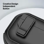 DUX DUCIS PECP Series Split Earphone Case with Hook, For AirPods 4, For AirPods Pro 2 - Image 3