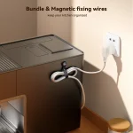 JOYROOM JR-ZS422 Magnetic Silicone Cable Tie Organizer - Image 4