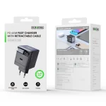 DUZZONA T10 PD 65W GaN Mini Type-C / USB-C Fast Charger with Cable, T10, EU Plug - Image 8