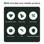 IMAK Rear Camera Lens Glass Film Black Version, For Samsung Galaxy A56 5G, For Samsung Galaxy A26 5G, For Samsung Galaxy A36 5G - Image 2