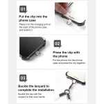 DUX DUICS Stoyobe PL-II Universal Silicone Phone Wrist Strap Anti-lost Lanyard, PL-II - Image 11