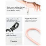 DUX DUICS Stoyobe PL-II Universal Silicone Phone Wrist Strap Anti-lost Lanyard, PL-II - Image 3