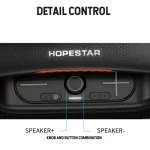 HOPESTAR A60 100W Outdoor Portable IPX6 Waterproof Bluetooth Speaker with Microphone - Image 4