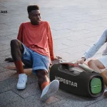 HOPESTAR A60 100W Outdoor Portable IPX6 Waterproof Bluetooth Speaker with Microphone - Image 9