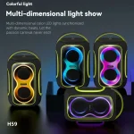 HOPESTAR H59 50W Outdoor Portable IPX5 Waterproof Bluetooth Speaker - Image 8