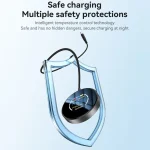 Yesido DS28 15W Smart Digital Display Magnetic Wireless Charger, DS28 - Image 7