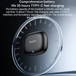 Yesido YSP23 Open Ear ANC and ENC Dual Noise Reduction OWS Bluetooth Earphone, YSP23 - Image 10