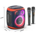 HOPESTAR PARTY130 Outdoor Dual Mic Long Endurance Bluetooth Speaker - Image 2