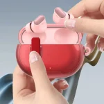 Clear Electroplated Acrylic Headset Protective Case, For Apple Beats Studio Buds / Buds+ - Image 5