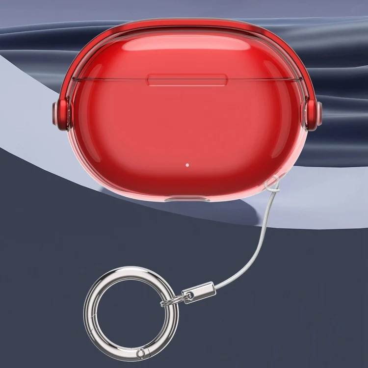 Headphones Shape Clear Electroplated Acrylic Headset Protective Case, For Apple Beats Studio Buds / Buds+