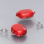 Headphones Shape Clear Electroplated Acrylic Headset Protective Case, For Apple Beats Studio Buds / Buds+ - Image 6