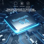 Bluetooth 5.4 Head-mounted RGB Wireless Bluetooth Gaming Headset, B500 - Image 5