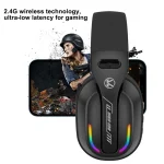 Bluetooth 5.4 Head-mounted RGB Wireless Bluetooth Gaming Headset, B500 - Image 7