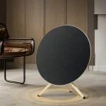 LP18 Creative Flying Saucer Portable Subwoofer Bluetooth Speaker with Tripod - Image 3