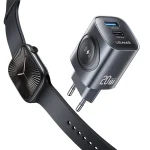 USAMS T67 20W USB and USB-C / Type-C GaN Fast Charger, EU Plug, US Plug, UK Plug - Image 2