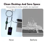 U33 1m PD100W USB-A / USB-C All in 1 Multifunctional Fast Charging Cable - Image 11
