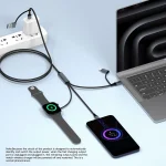 U33 1m PD100W USB-A / USB-C All in 1 Multifunctional Fast Charging Cable - Image 7