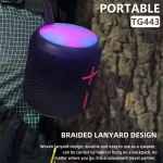 T&G TG-443 Outdoor Portable Colorful Wireless Bluetooth Speaker - Image 4