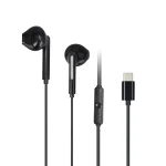 awei PC-7T Type-C Interface Mini Stereo In-Ear Wired Earphone, Length:1.2m, PC-7T(Black), PC-7T(White)