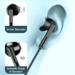 awei PC-7T Type-C Interface Mini Stereo In-Ear Wired Earphone, Length:1.2m, PC-7T(Black), PC-7T(White) - Image 6