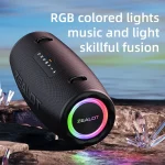 Zealot S87M 80W Portable Outdoor RGB Bluetooth Speaker with Microphone, S87 + 1 Mic - Image 7