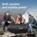 Zealot S87M 80W Portable Outdoor RGB Bluetooth Speaker with Microphone, S87 + 1 Mic - Image 10