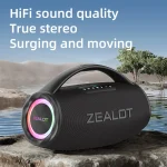 Zealot S97M 80W Outdoor Portable RGB Bluetooth Speaker with Dual Microphones, S97 + 2 Mic - Image 4